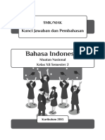 Kunci Bahasa Indonesia XII