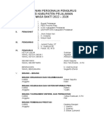 Susunan Personalia Pengurus Pbsi