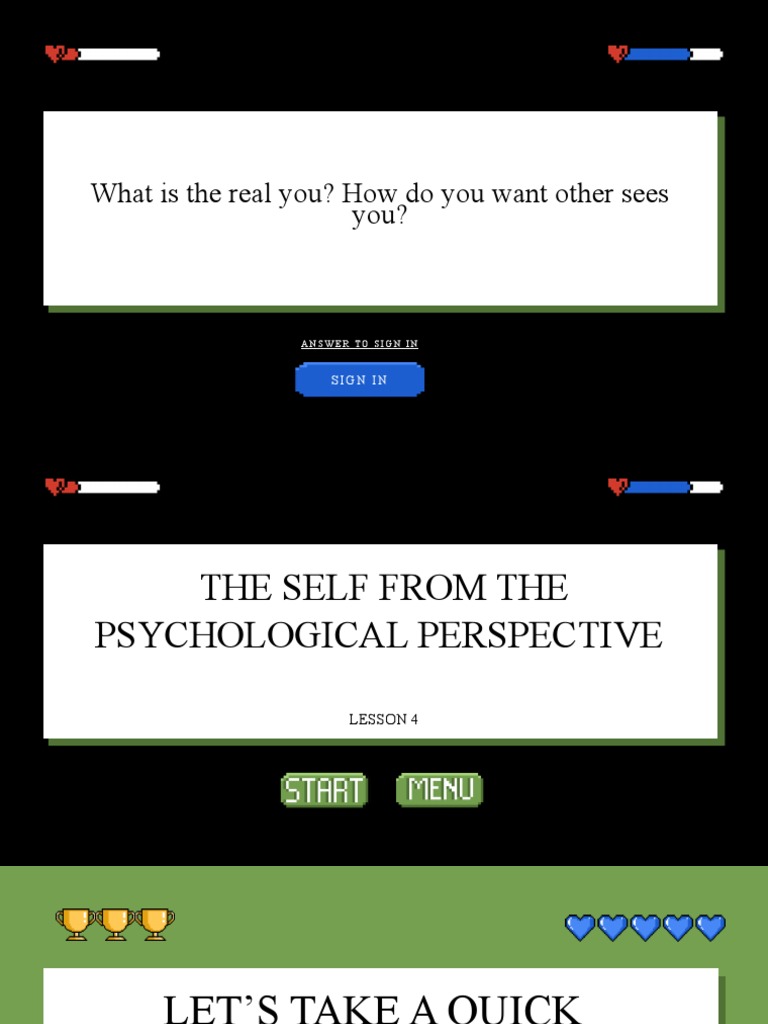True Self Vs False Self Pdf