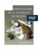Saul Newman - La Deconstruccion de La Autoridad de Derrida