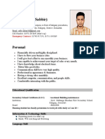 Sabbir CV
