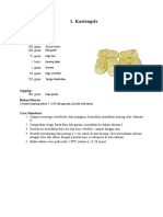 Resep Biskuit Praktik D4