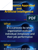 Performance Appraisal and Artificial Intelligence