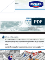 Proposal Kerjasama Corporate Publishing & CSR - Danone