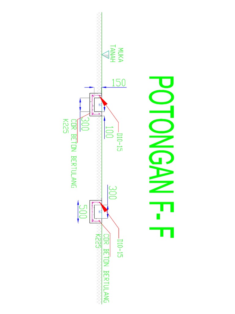 Cara Membuat Gambar Potongan | PDF