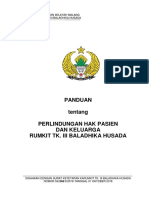 Panduan Perlindungan Hak Pasien Dan Keluarga