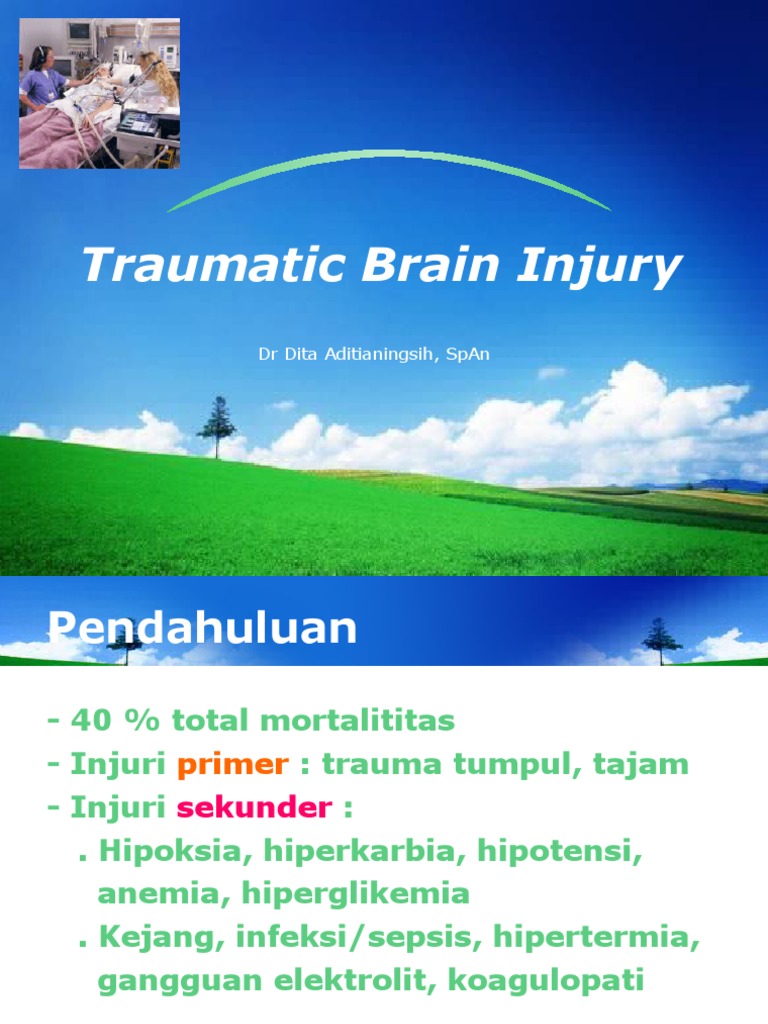 Traumatic Brain Injury Dr Dita Aditianingsih Span Pdf Traumatic