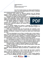 Sistema digestivo, alimentação e saúde