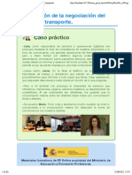 UT4. Programación de La Negociación Del Servicio Del Transporte.