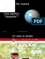 Lezione 1 Geografia