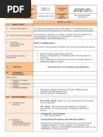 Quarter 1 Reading and Writing