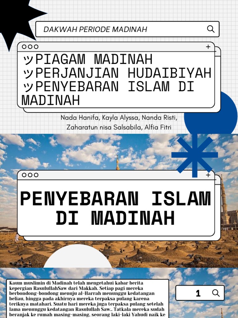 Piagam Madinah | PDF