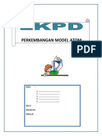 LKPD Kls 1 KD 3.2. Perkembangan Model Atom