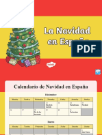 t2 SP 35 Christmas in Spain Information and Quiz Powerpoint Spanish Espantildeol Ver 6 1