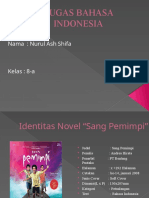 Resensi Novel Sang Pemimpi