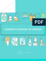 Cuadrante Limpieza Semanal