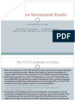 Inv Law - Alternate Investment Funds