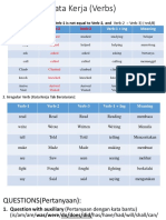 Simple Past Tense and Present Perfect Tense X SEMESTER 2