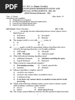 CCE3 - KNOWLEDGE REPRESENTATION AND ML DL With Answer