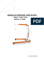 Manual de Operación FC 2200