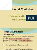 Political and Legal Environment