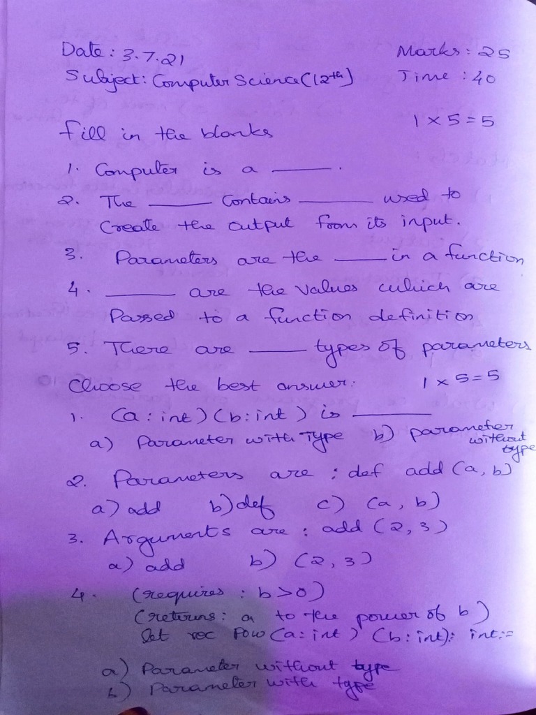 12th Computer Science | PDF