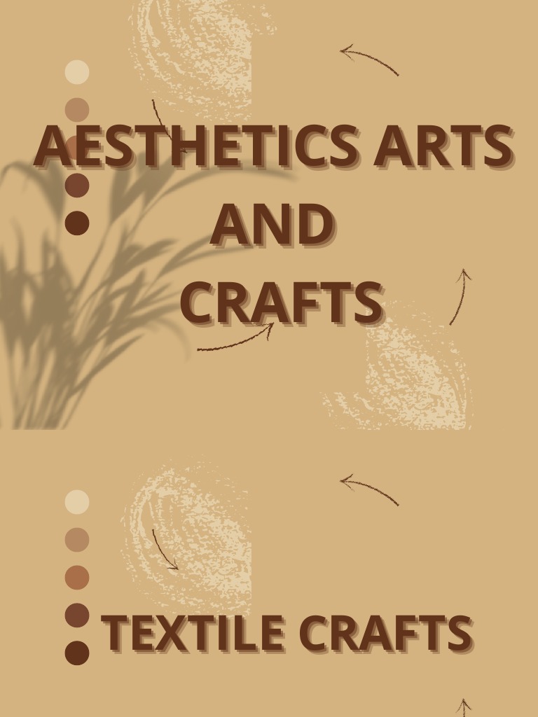 AESTHETICS ARTS AND CRAFTS PDF
