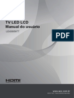 TV Led LCD Manual Do Usuário: © 2017 AOC. Todos Os Direitos Reservados