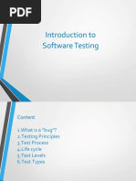 Introduction To Software Testing