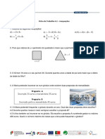 4.2. Inequações - Exercícios