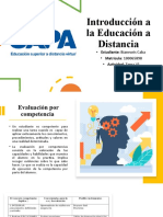 Introducción A La Educación A Distancia Tarea IV