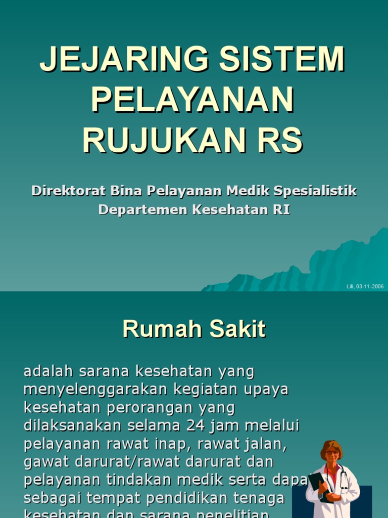 Rujukan Berdasarkan Jenis Pelayanan | PDF | Sains & Matematika
