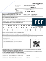 Carta Verde DS400028941