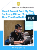 Profitable Blog Case Study - The Blogging Lab