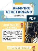 Contextualización El Vampiro Vegetariano