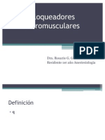 Bloqueadores Neuromusculares