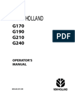 G170 G190 G210 G240: Operator'S Manual