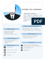 Blue and Gray Flat Design Property Manager Real Estate Resume - 2