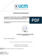 Id37-17 - Certificado de Alumno Regular