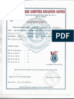 Computer Certificate