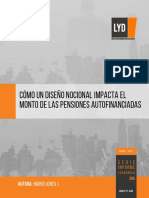 Cómo los diseños nocionales impactan las pensiones autofinanciadas