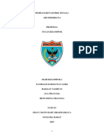 Proposal Pembuatan Kincir Air Dinamo