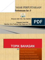 3 Konsep Dasar Perpustakaan