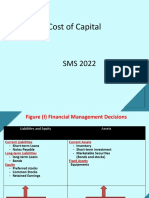 Cost of Capital SMS2022