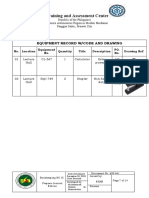 6 - Equipment Record With Code and Drawing