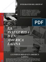 La Inseguridad en America Latina