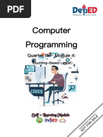 STE Computer Programming Q3 MODULE 4