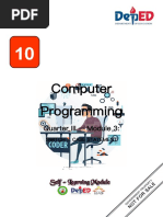 STE Computer Programming Q3 MODULE 3