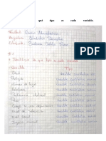 Tipos de Variable y Tabla de Frecuencia