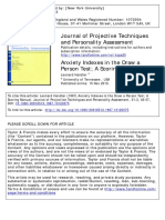Journal of Projective Techniques and Personality Assessment